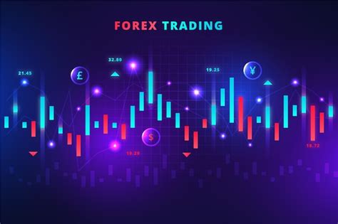 Free Vector | Forex trading background