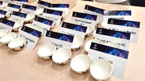 Champions League group stage draw pots confirmed | UEFA Champions ...