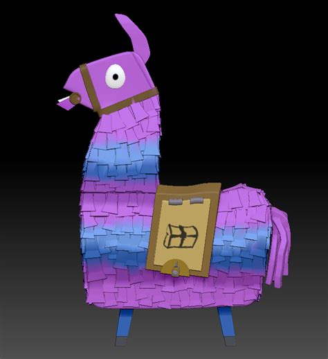 3D file LLAMA FORNITE / LOOT LAMA FORTNITE・Design to download and 3D ...