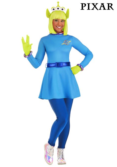 Disney and Pixar Toy Story Alien Women's Costume Dress | Adult Disney Costumes