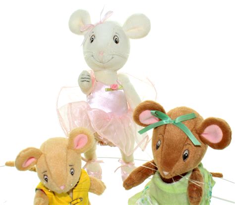 American Girl Angelina Ballerina Henry and Alice Mouse doll Lot | Dragonfly Whispers