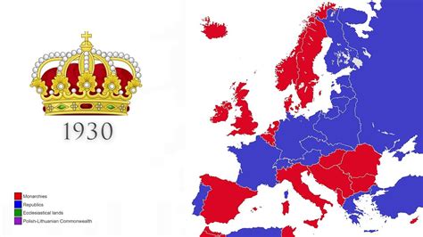 Monarchies in Europe | Historical maps, Monarchy, Historical