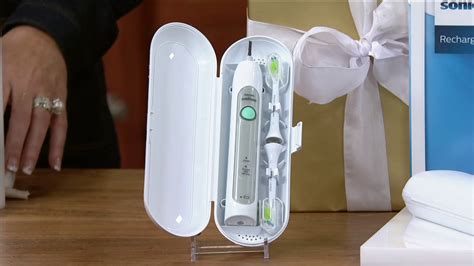 Philips Sonicare Flexcare+ Toothbrush with Travel Case on QVC - YouTube