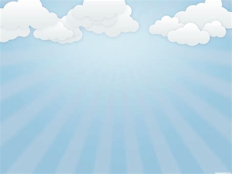 Cloudy sky cartoon background | PSDGraphics