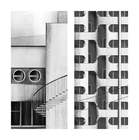 Polish architecture guide on Behance