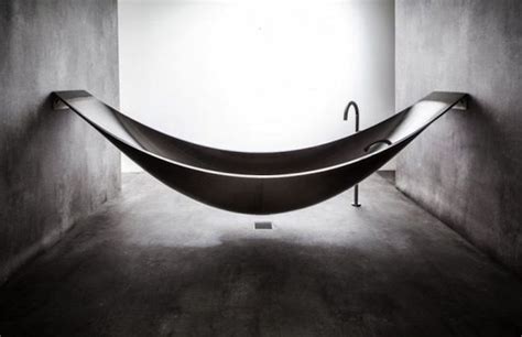 Floating-hammock-bath-tub | Hammock bathtub, Hammock bath, Modern bathtub