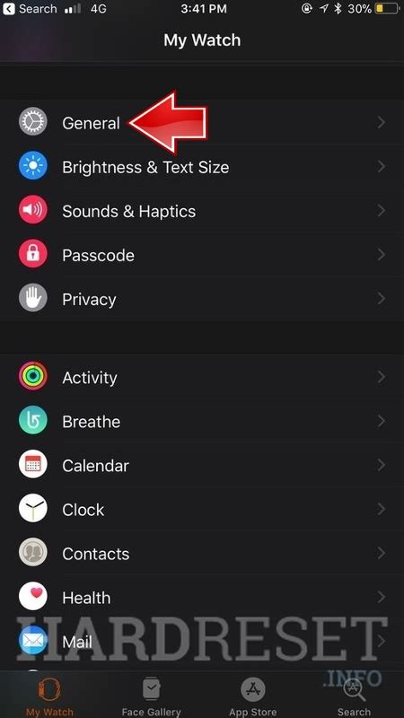 How to factory reset APPLE Watch Series 4? - HardReset.info