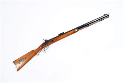 Sold at Auction: HAWKEN 50 CALIBER BLACK POWDER PERCUSSION RIFLE