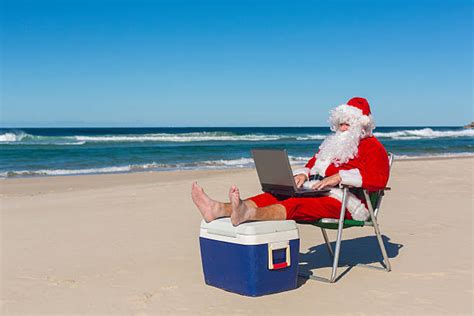 Santa Claus Beach Christmas Australia Stock Photos, Pictures & Royalty-Free Images - iStock