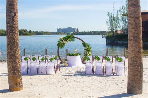 Luau Beach - Polynesian Village Resort • Fairytale Weddings Guide