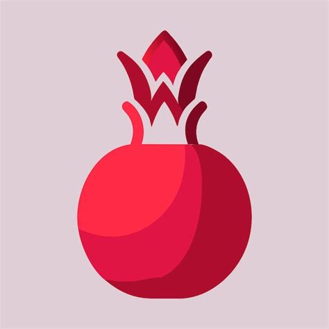 Premium Vector | Pomegranate vector illustration