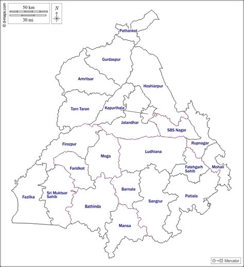 Punjab Map Political Map Of Punjab Punjab Map Of Pakistan With White | Images and Photos finder