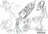 Lolirock Auriana Coloring Pages sketch template