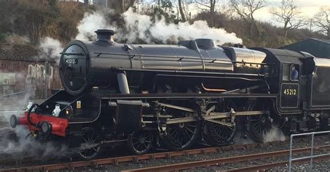 'Black 5' 45212 steam locomotive arrives in Bath: LIVE updates - Somerset Live