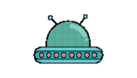 UFO Pixel Art