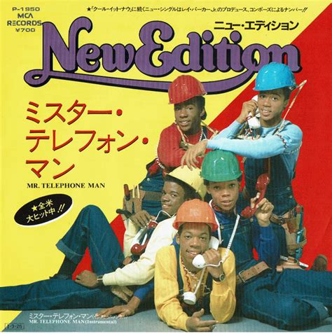 New Edition – Mr. Telephone Man (1984, Vinyl) - Discogs