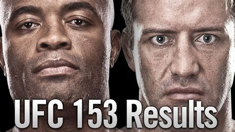 UFC 153 results and LIVE fight coverage for 'Bonnar vs. Silva' on Oct ...