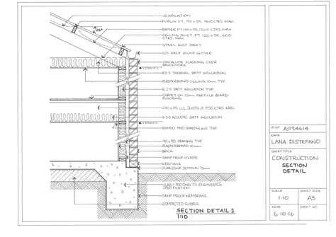 Hand-Drawn Construction Drawings :: Behance