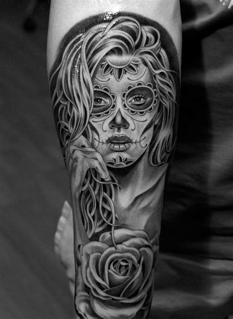 25 best Tattoos: Dia de Los Muertos (Day of the Dead) Tattoos images on ...