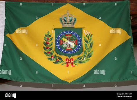 Imperial Flag of Brazil, 1822 to 1889 Stock Photo - Alamy