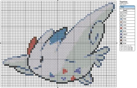 468 - Togekiss by Makibird-Stitching.deviantart.com on @DeviantArt | Pokemon cross stitch ...