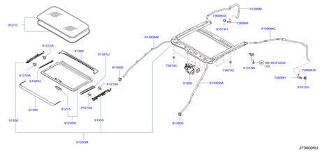 2010 Infiniti G37 COUPE JOURNEY Sunroof Drain Hose. Drain hose used for the sunroof - 91390 ...