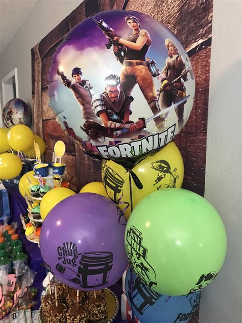 Pop Party Balloon Decorations Fortnite