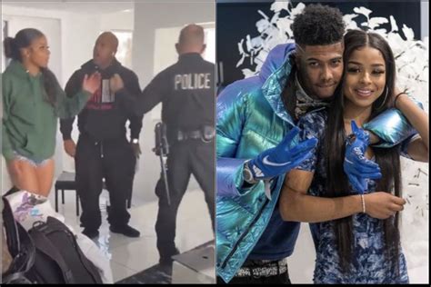 Chrisean Rock Refuses to Leave Blueface's House Even After Wack 100 Calls The Cops ...