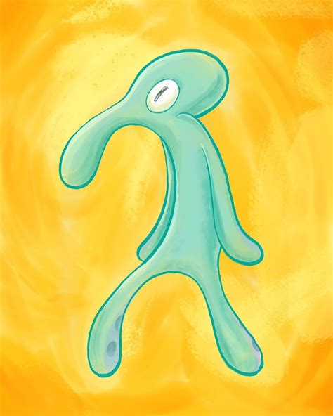 25 Excellent the squidward painting You Can Use It For Free - ArtXPaint Wallpaper