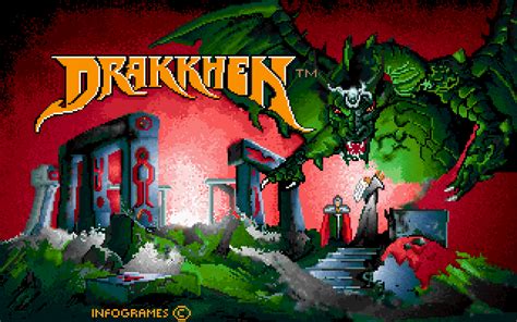 Drakkhen (1991) by Bandit X68000 game