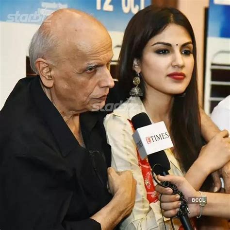 Throwback Intimate Photos Of Mahesh Bhatt Rhea Chakraborty - SSR's ...