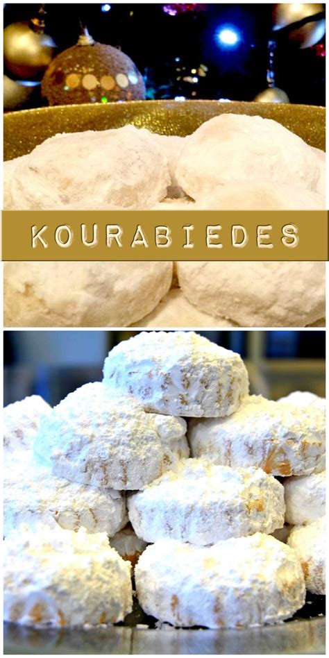 kourabiedes recipe Best Christmas Recipes, Christmas Food Desserts, Homemade Christmas ...