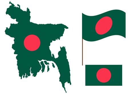 Free Bangladesh Map Vector 108070 Vector Art at Vecteezy