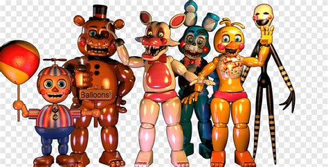 Five Nights at Freddy's 2 Art Action & Toy Figures Má vlast, fnaf 2 animatronics, png | PNGEgg