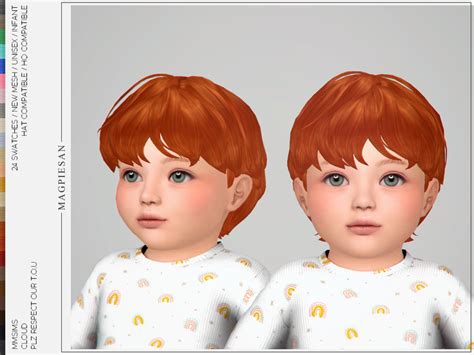 The Sims Resource - Cloud Hair for Infant