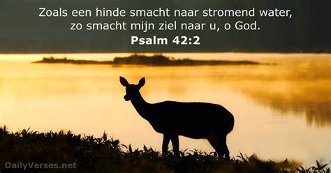 Psalm 42:2 - Bijbeltekst - DailyVerses.net