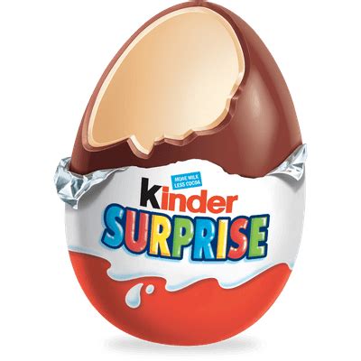 Open Kinder Surprise Egg transparent PNG - StickPNG