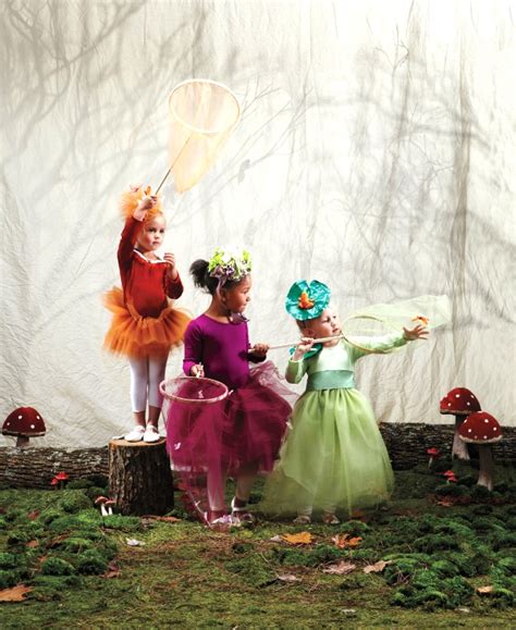 DIY Woodland Sprite / Fairy Costumes - Martha Stewart Halloween - Mom 4 Real