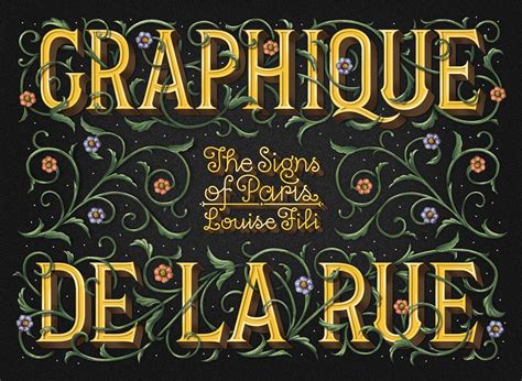 Louise Fili - Graphique De La Rue