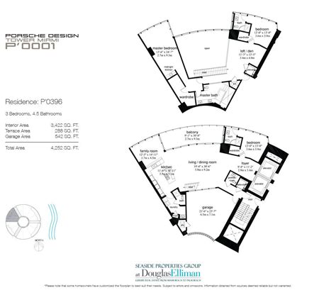 Porsche Design Tower Miami Floor Plans - floorplans.click