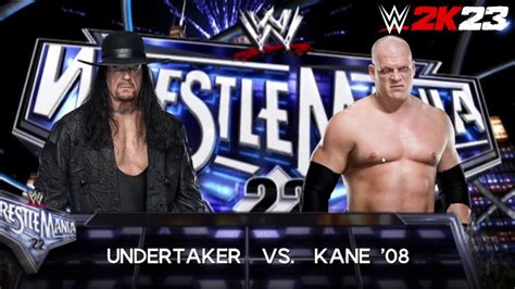 undertaker vs kane | Greatest Rivalry in WWE | #wwe2k23 predicts | can ...