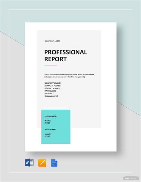 Word Document Report Templates – Mightyprintingdeals.com