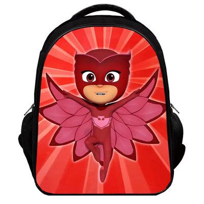 16″PJ Masks Backpack School Bag – Baganime