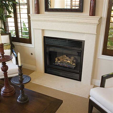 Vented Gas Fireplace With Mantel – Mriya.net