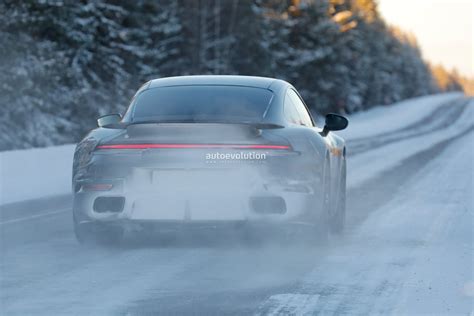 2025 Porsche 911 Convertible, Turbo Spied With Minimal Camouflage, Hybrid Models Incoming ...