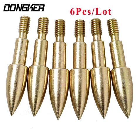 Aliexpress.com : Buy 6Pcs/Lot Airsoft Hunting Archery Arrow Tips Katapult Arrowhead 38mm ...