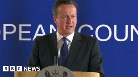 David Cameron speech on EU - BBC News