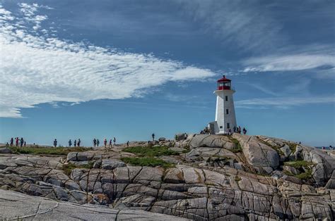 Peggys Point Lighthouse NS Photograph by Irena Kazatsker - Fine Art America