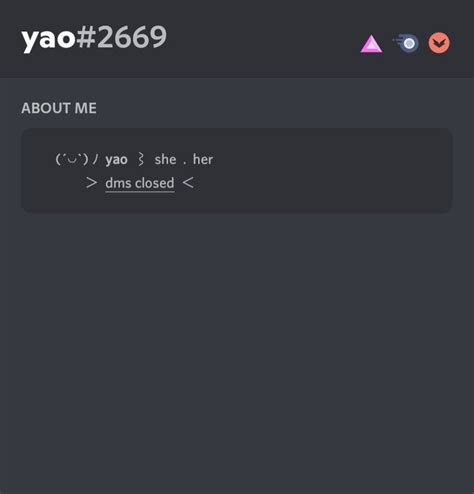 Bio Templates For Discord