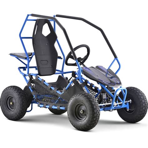 MotoTec Maverick Electric Go Kart 36v 500w Blue - Walmart.com - Walmart.com